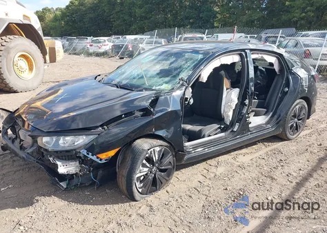2019 Honda Civic Ex from USA, damaged, VIN SHHFK7H65KU412830